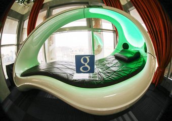 Модный офис в стиле Google