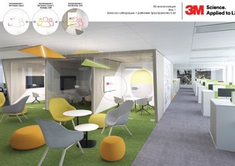 Компания 3М меняет свой офис в Москве